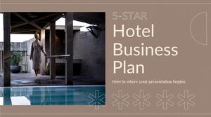 خطة عمل فندق 5 نجوم