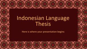 Tese em Língua Indonésia