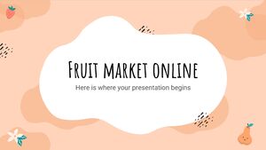 Mercado de frutas on-line