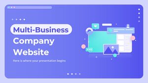 Situs Web Perusahaan Multi-Bisnis