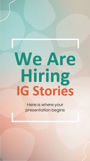 Angajăm IG Stories