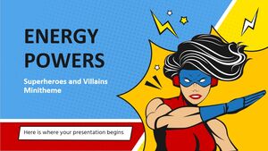 Poderes energéticos: minitema de superhéroes y villanos