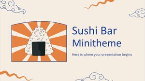 Sushi-Bar-Minithema