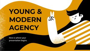 Junge und moderne Agentur