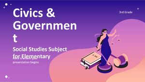 Disciplina de Estudos Sociais para o Ensino Fundamental - 3ª série: Cívica e Governo