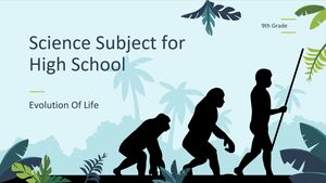 مادة العلوم للمدرسة الثانوية - الصف التاسع: تطور الحياة