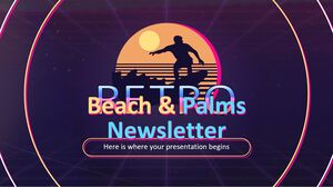 Retro Beach & Palms Newsletter