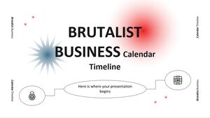 Garis Waktu Kalender Bisnis Brutalis