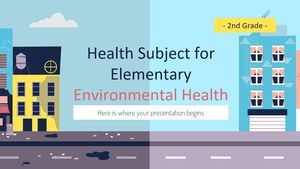 초등학교 2학년 보건과목: 환경보건