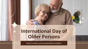 Uluslararası Yaşlılar Günü