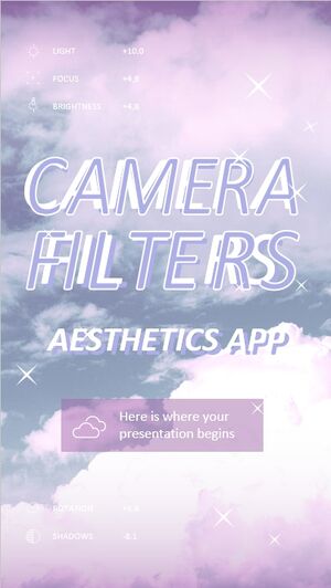 Aplikacja do filtrów aparatu i estetyki