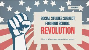 Предмет обществознания для средней школы – 9 класс: революция
