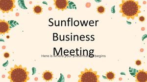 Pertemuan Bisnis Bunga Matahari