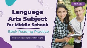 Asignatura de artes del lenguaje para la escuela secundaria - 6to grado: práctica de lectura de libros