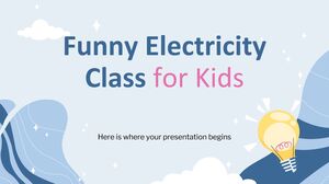 Lustiger Elektrizitätskurs für Kinder