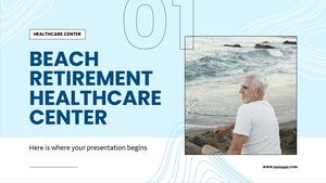 Centrum opieki zdrowotnej dla emerytów na plaży