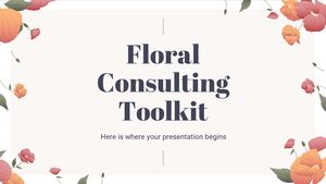 Kit de ferramentas de consultoria floral