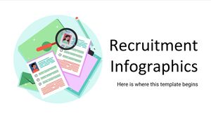 Infografica di reclutamento