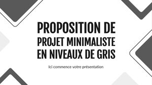 Minimalist Grayscale Project Proposal