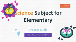 Przedmiot naukowy dla klasy podstawowej - klasa 3: Umiejętności procesowe