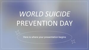 Giornata mondiale per la prevenzione del suicidio