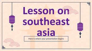 Lição sobre o Sudeste Asiático