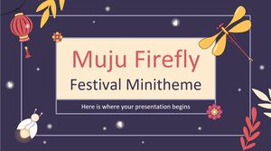 Minitemă Muju Firefly Festival