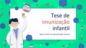 Tesis sobre Inmunización Infantil
