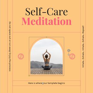 Self Care Meditation Square IG Posts