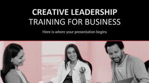 Pelatihan Kepemimpinan Kreatif untuk Bisnis