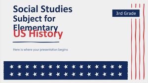 Asignatura de Estudios Sociales para Primaria - 3er Grado: Historia de Estados Unidos