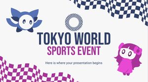 طوكيو الحدث الرياضي العالمي