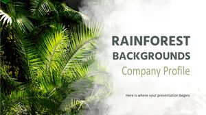 Rainforest Backgrounds Company Profile