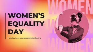 Día de la Igualdad de la Mujer