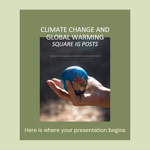 Publicaciones de IG sobre cambio climático y calentamiento global