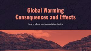 Consequências e efeitos do aquecimento global