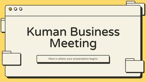 Kuman Business Meeting