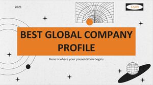 Melhor perfil de empresa global