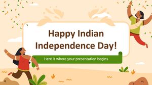 ¡Feliz Día de la Independencia de la India!