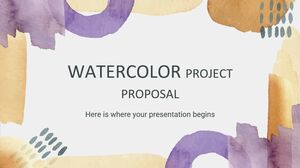 水彩项目提案