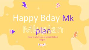 Feliz cumpleaños Plan MK