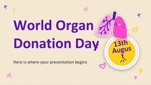 Journée mondiale du don d'organes