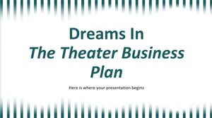 I sogni nel business plan del teatro