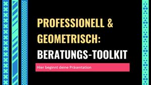 Set de instrumente de consultanță profesională și geometrică