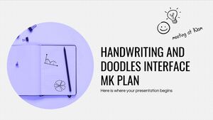 Handwritting and Doodles Interface MK Plan