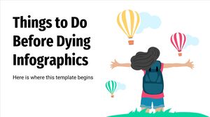 Cose da fare prima di morire Infografica