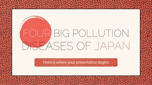 Quatro grandes doenças poluidoras do Japão