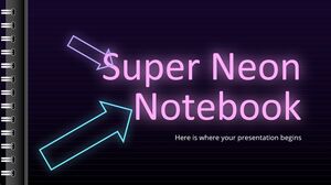 Super Neonowy Notatnik