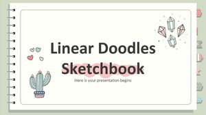 Linear Doodles Sketchbook