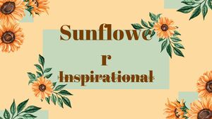 Sunflower Inspirational Slides